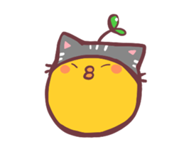 Chicken and frog sticker #5109420