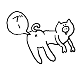 Annoying Pig sticker #5109784