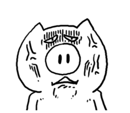 Annoying Pig sticker #5109800