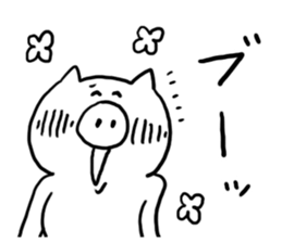 Annoying Pig sticker #5109801