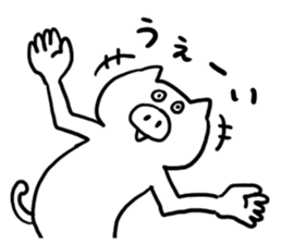 Annoying Pig sticker #5109808
