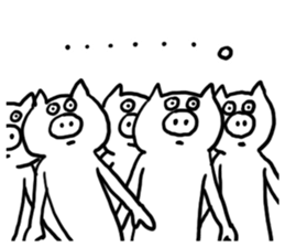 Annoying Pig sticker #5109820