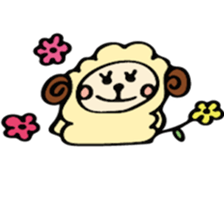 Sheep-chanshan sticker #5110022