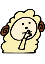 Sheep-chanshan sticker #5110026