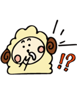 Sheep-chanshan sticker #5110028