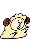Sheep-chanshan sticker #5110033