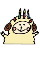 Sheep-chanshan sticker #5110043