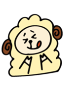 Sheep-chanshan sticker #5110045