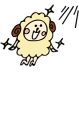 Sheep-chanshan sticker #5110048