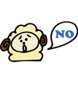 Sheep-chanshan sticker #5110051