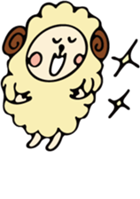 Sheep-chanshan sticker #5110058