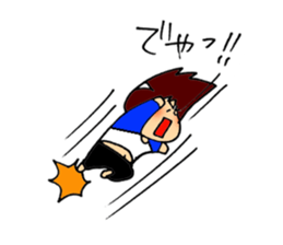 People whose have drooping eyes 3 sticker #5111044