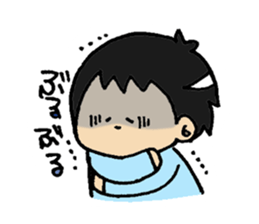 People whose have drooping eyes 3 sticker #5111072