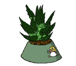 Fairy of succulent sticker #5111329