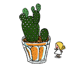 Fairy of succulent sticker #5111330