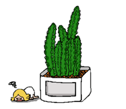 Fairy of succulent sticker #5111333