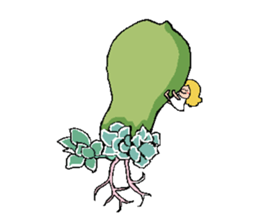 Fairy of succulent sticker #5111334