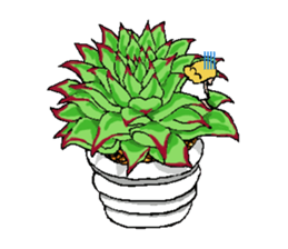 Fairy of succulent sticker #5111335