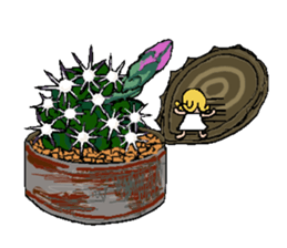 Fairy of succulent sticker #5111338