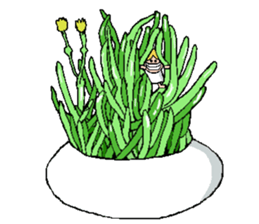 Fairy of succulent sticker #5111345