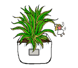 Fairy of succulent sticker #5111354