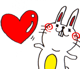 Cute Rabbit Sticker 2. sticker #5111522