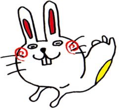 Cute Rabbit Sticker 2. sticker #5111554