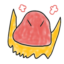 Colorful and unique jellyfish sticker #5111763