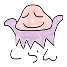 Colorful and unique jellyfish sticker #5111765