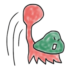 Colorful and unique jellyfish sticker #5111773