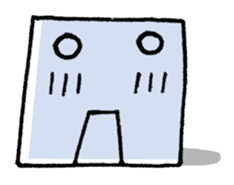 The Cardboard Man sticker #5112152