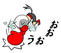 mask boxer cat punch! sticker #5112177