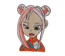 The merry-go-round of the cat sticker #5112358