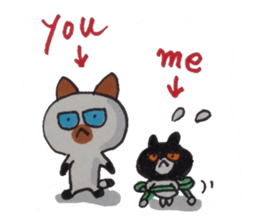 The merry-go-round of the cat sticker #5112368