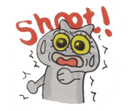 The merry-go-round of the cat sticker #5112374