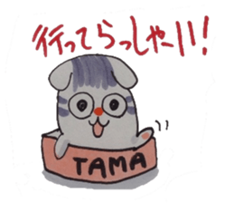 The merry-go-round of the cat sticker #5112383