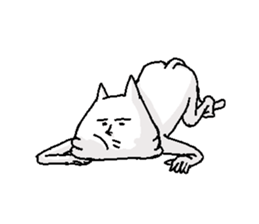 expressionless NEKO 2 sticker #5112404