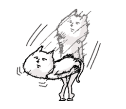 expressionless NEKO 2 sticker #5112423