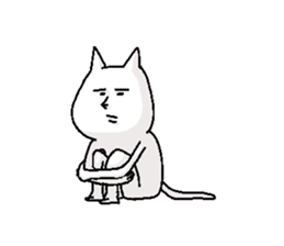 expressionless NEKO 2 sticker #5112430