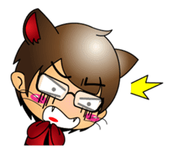 Tangoh Kung Cat by Kanomko 1(Eng) sticker #5112847