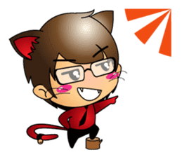 Tangoh Kung Cat by Kanomko 1(Eng) sticker #5112865