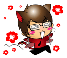 Tangoh Kung Cat by Kanomko 1(Eng) sticker #5112871