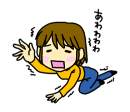 admire girl sticker #5113044