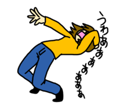 admire girl sticker #5113062