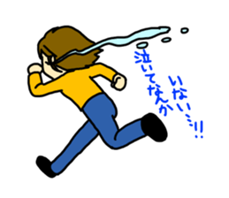 admire girl sticker #5113077