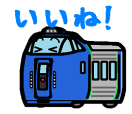 Deformed Hokkaido train sticker #5113220
