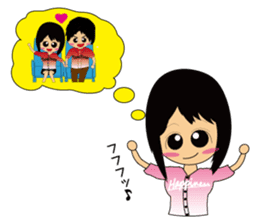 Everyday so Happy Japanese Baseball Girl sticker #5113336