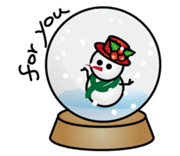 x'mas elk sticker #5113392