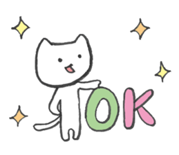 Loose cat hair salon sticker #5113901