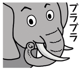 Animal Square =Let me say!= sticker #5114251